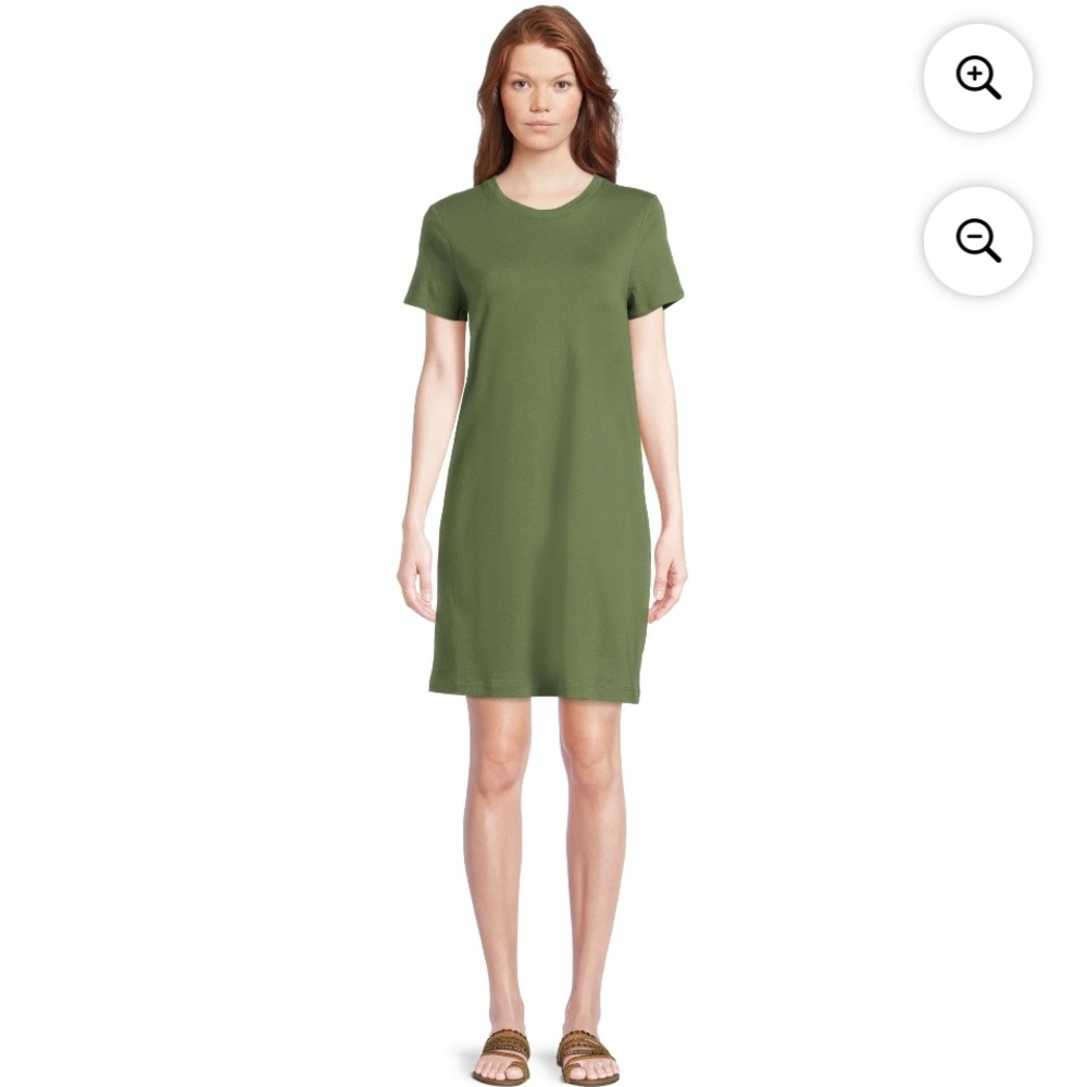 Women’s Green T-Shirt Dress Size XXL